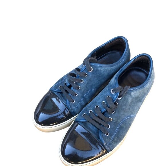 LANVIN Shoes Size 8 Blue - Picture 7 of 11
